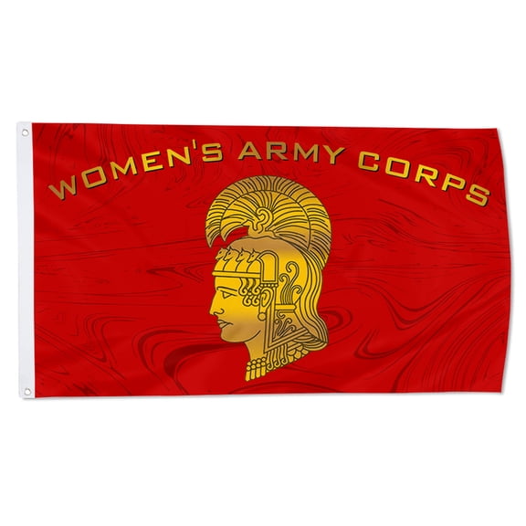 Cayyon Women's Army Corps Flag 3x5Feet Military Banner with 2 Brass Grommets