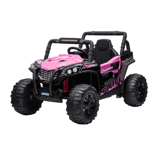 CazToi 12V  10 AH Dual 120W Motors Off-Road UTV Ride On Car with Remote Control for Kids 3+