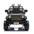 thumbnail image 1 of CazToi 12V Kids Ride On Car Remote Control 4 Wheel Suspension Battery Display LED Lights Music for Boys Girls, 1 of 7