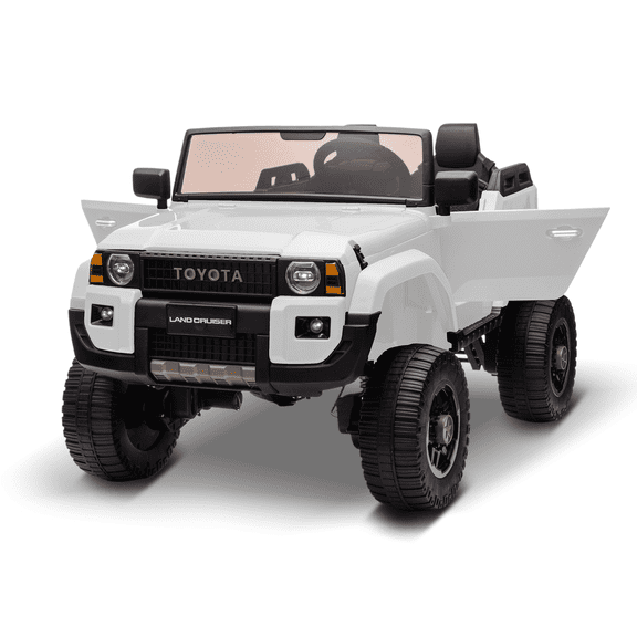 CazToi 24V 2-Seater 4WD/2WD Switchable Motors Licensed Toyota Ride On Car for Kids