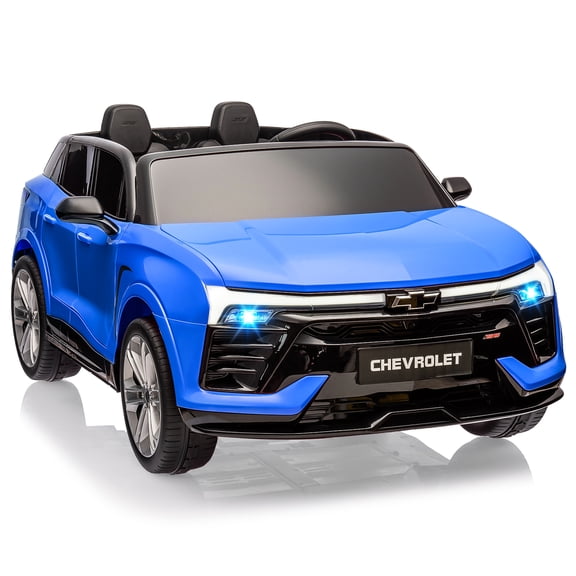 CazToi 24V 2 Seater Chevrolet Licensed Electric Ride On Car Parent Remote Control Variable Speeds For Ages 3-8