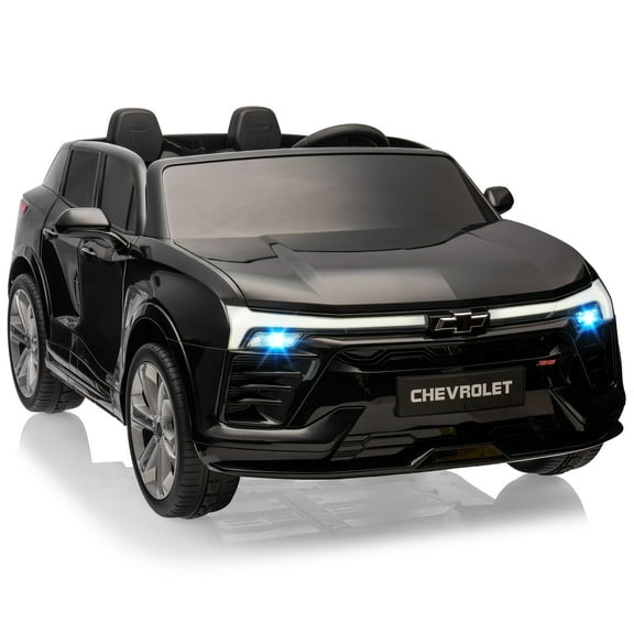 CazToi 24V 2 Seater Chevrolet Licensed Electric Ride On Car Parent Remote Control Variable Speeds For Ages 3-8