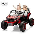 thumbnail image 1 of CazToi 24V 7 AH 4WD Battery Powered 2 Seater Ride On Car Off-Road Electric UTV with Remote for Kids, 1 of 7