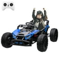 thumbnail image 1 of CazToi 24V Ride On UTV, Battery Powered Electric UTV with Remote Control, Off-Road Kids Electric Vehicle with 4 Shock Absorbers, 4 Mph High Speed, Music Player for Kids Ages 3+, 1 of 7