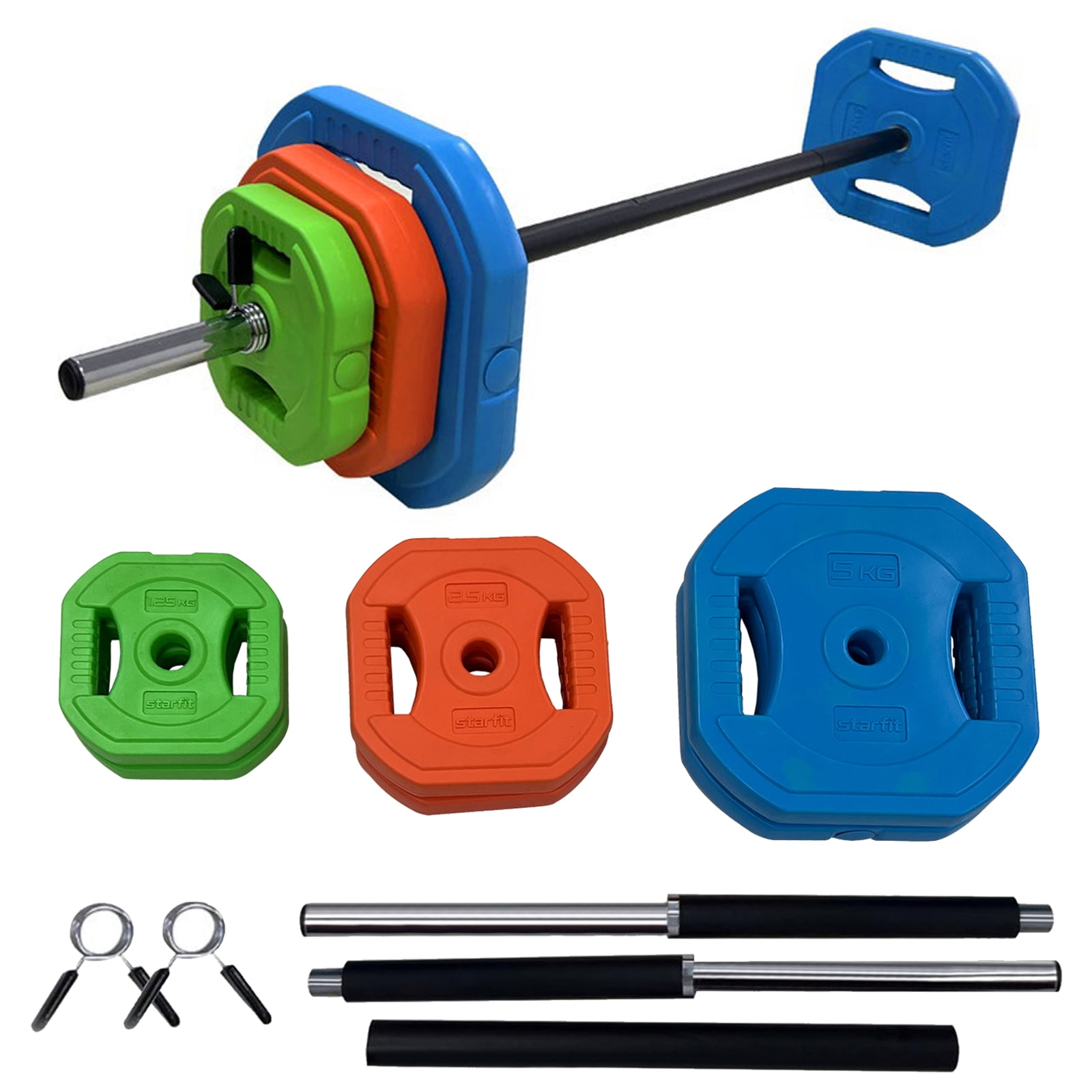CazToi Cardio Pump Adjustable Barbell Dumbbell All in One Set