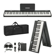 CazToi Digital Piano 88 Key Weighted Keyboard Piano for Beginners Adults