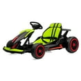 thumbnail image 1 of CazToi Dual 150W Motors 24V Kids Go Kart High Speed Electric Outdoor Ride On Toy Battery Powered Ride On Racing Car, 1 of 7
