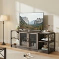 thumbnail image 1 of CazToi Farmhouse TV Stand for 75 Inch TVs 500lb Capacity Media Console with Storage & Double Mesh Doors, 1 of 8