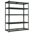 thumbnail image 1 of CazToi Garage Storage Shelving 5 Tier Utility Shelves 2000 Lbs Capacity Heavy Duty Wire Shelf Adjustable Shelves Metal Garage Storage Rack Easy Assembly Metal Storage Racks and Shelving, 1 of 8