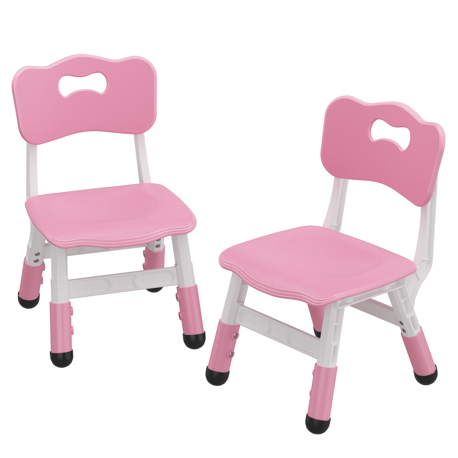 CazToi Height Adjustable Kids Chair Set of 2 Plastic Toddler Hammock Booster Seat