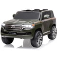 thumbnail image 1 of CazToi Kids 12V 2-Seater Ride On Car Licensed Toyota Land Cruiser Electric Car For Boys and Girls, 1 of 6