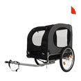 thumbnail image 1 of CazToi Large Dog Bike Trailer 88Lbs Capacity 16in Air Tires Foldable Design, 1 of 8