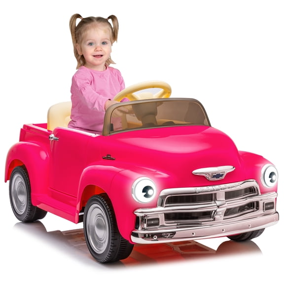 CazToi Licensed Chevrolet Corvette Kids 12V 7Ah Ride-On Electric Car Toy for Ages 3-8