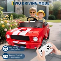 CazToi Licensed Shelby GT350 Kids 24V Ride On Toy 4WD 2 Seater Electric Car