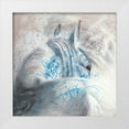 thumbnail image 1 of Cazal, Cedric 20x20 White Modern Wood Framed Museum Art Print Titled - Brume d argent I, 1 of 4