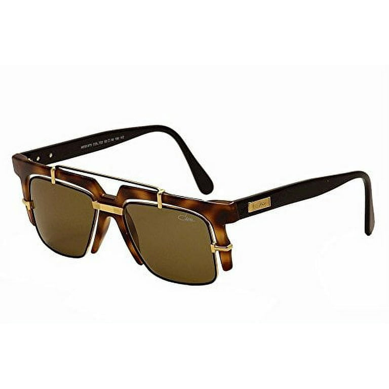 Cazal Sunglasses 873 Col. 722 Havana Gold Frame Brown Lens