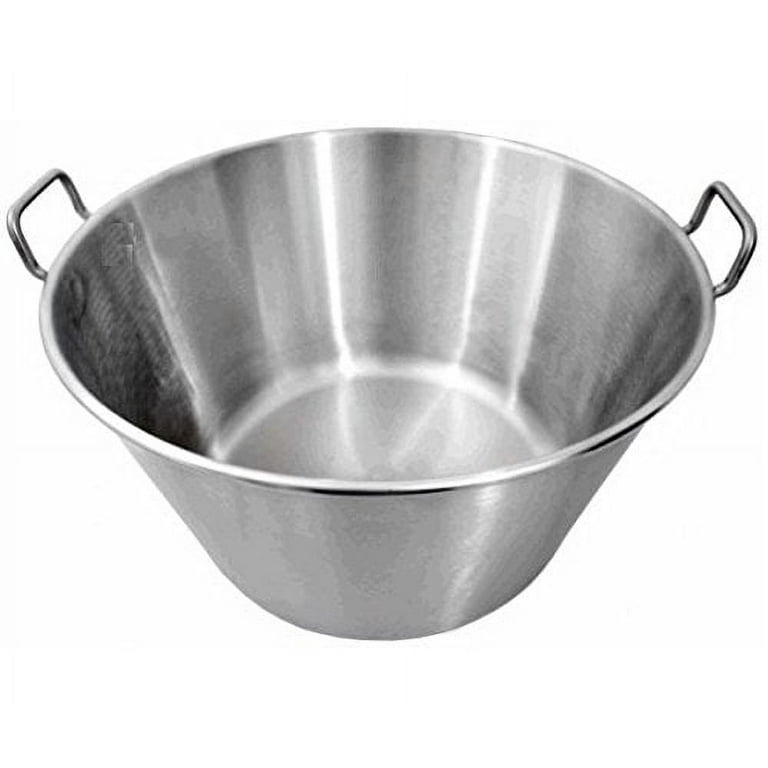 Cazo Grande Para Carnitas Extra Large 21 inch Stainless Steel Heavy Duty  Acero Inoxidable Wok comal Fry