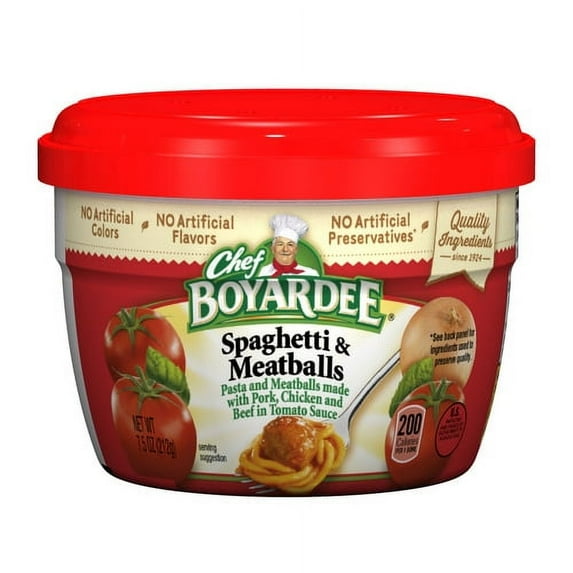 Cbad spaghetti with meatballs