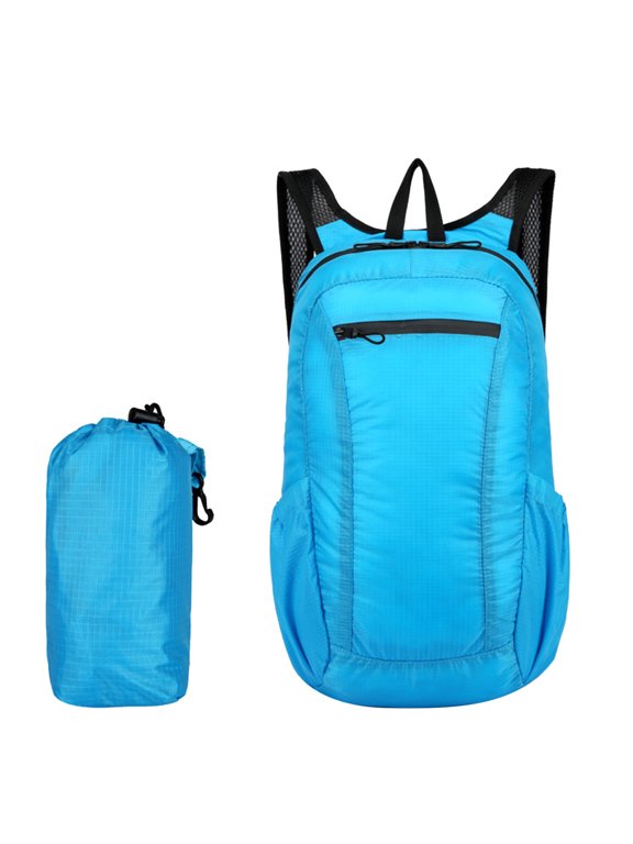 Lightweight Packable Backpack Foldable Hiking Backpacks Water Resistant Compact Folding Daypack for Camping Outdoor Travel Hiking