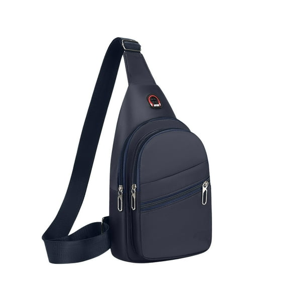 Cbcbtwo Men's Casual Chest Bag Large Capacity Sling Backpack Multifunctional Crossbody Bag Daypack for Hiking Travel