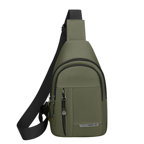 Cbcbtwo Men's Crossbody Bags Small Sling Backpack Chest Bag Daypack for Outdoors Hiking Traveling Fitness Cycling Front Bag