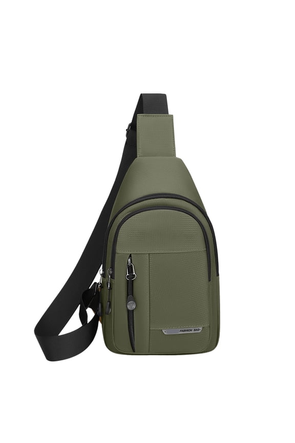 Men's Crossbody Bags Small Sling Backpack Chest Bag Daypack for Outdoors Hiking Traveling Fitness Cycling Front Bag