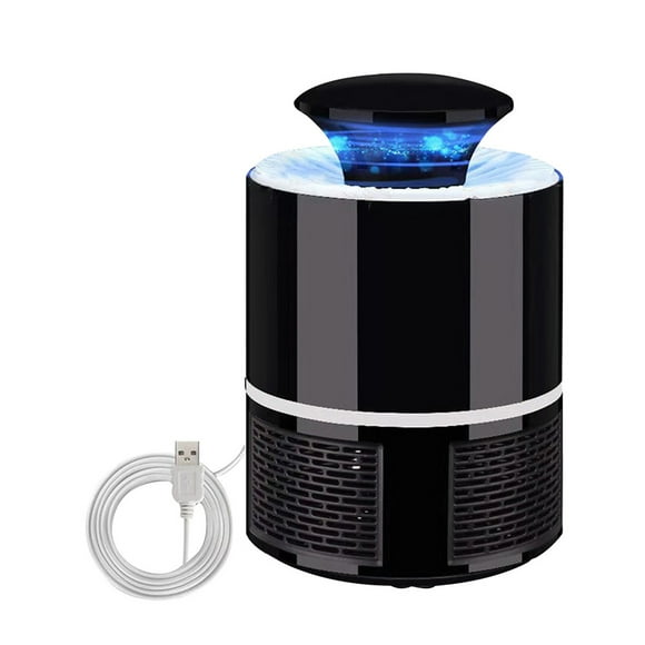 Cbcbtwo Mosquito Killer Lamp, Insect Fruit Flies Mosquito Trap, USB Powered Catch Flying Insect with Suction Fan & Light, Fly Traps Mosquito Trap Insect Killer for Home Office Indoor Outdoor