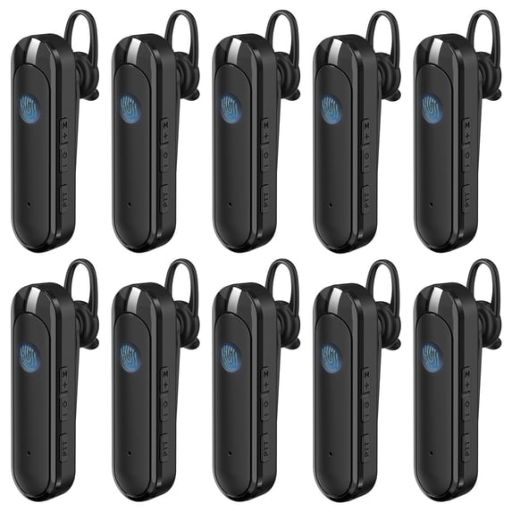 Cbcbtwo N1s Max Small Rechargeable Walkie Talkies,16 FRS Channels Two Way Radios Long Range,for Business Church Restaurant(10 Pack)