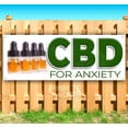 thumbnail image 1 of Cbd For Anxiety 13 oz Vinyl Banner With Metal Grommets, 1 of 4