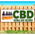 thumbnail image 1 of Cbd Natural Acne Treatment 13 oz Vinyl Banner With Metal Grommets, 1 of 4