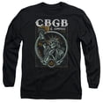 thumbnail image 1 of CBGB Liberty Skull Adult Long Sleeve T-Shirt Black, 1 of 2