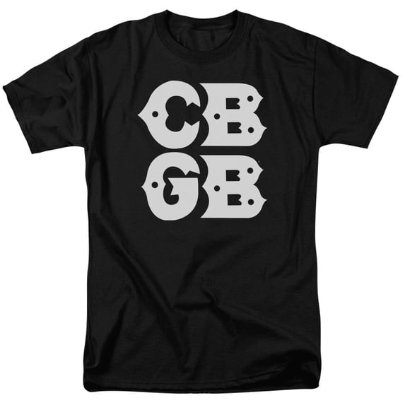 Cbgb - Stacked Logo - Short Sleeve Shirt - XX-Large