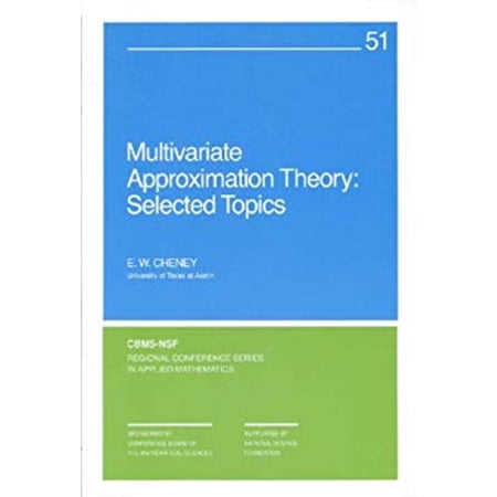Pre-Owned Multivariate Approximation Theory: Selected Topics (Paperback) 0898712076 9780898712070