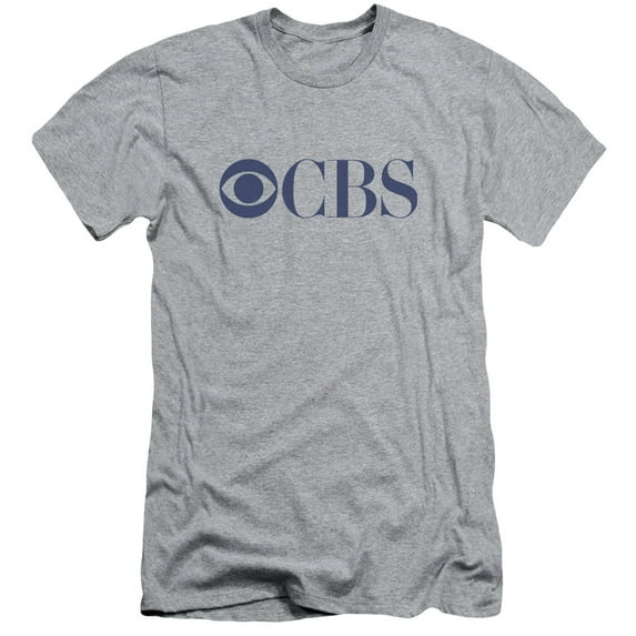 - Cbs Logo - Slim Fit Short Sleeve Shirt - XX-Large