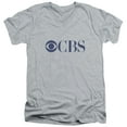 thumbnail image 1 of - Cbs Logo - Slim Fit V Neck Shirt - Large, 1 of 2