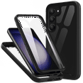 thumbnail image 1 of Cbus Wireless Phone Case with Built-in Screen Protector for Samsung Galaxy S24 Plus, Black, 1 of 7