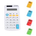 thumbnail image 1 of Cbzote Pocket Basic Calculator 8 Digit Display Solar Battery Powered Mini Portable Desktop Calculator for School Home Office Daily Calculation, 1 of 8