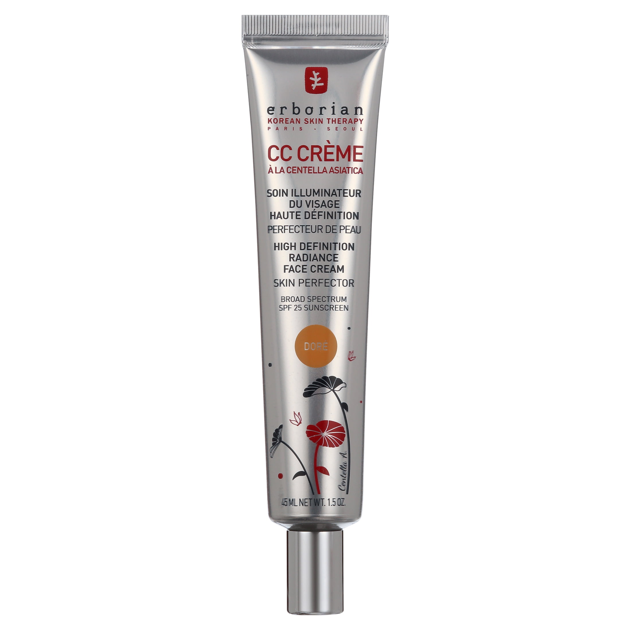Cc Cream High Definition Radiance Face Cream SPF 25 - Dore by Erborian for  Women - 1.5 oz Makeup