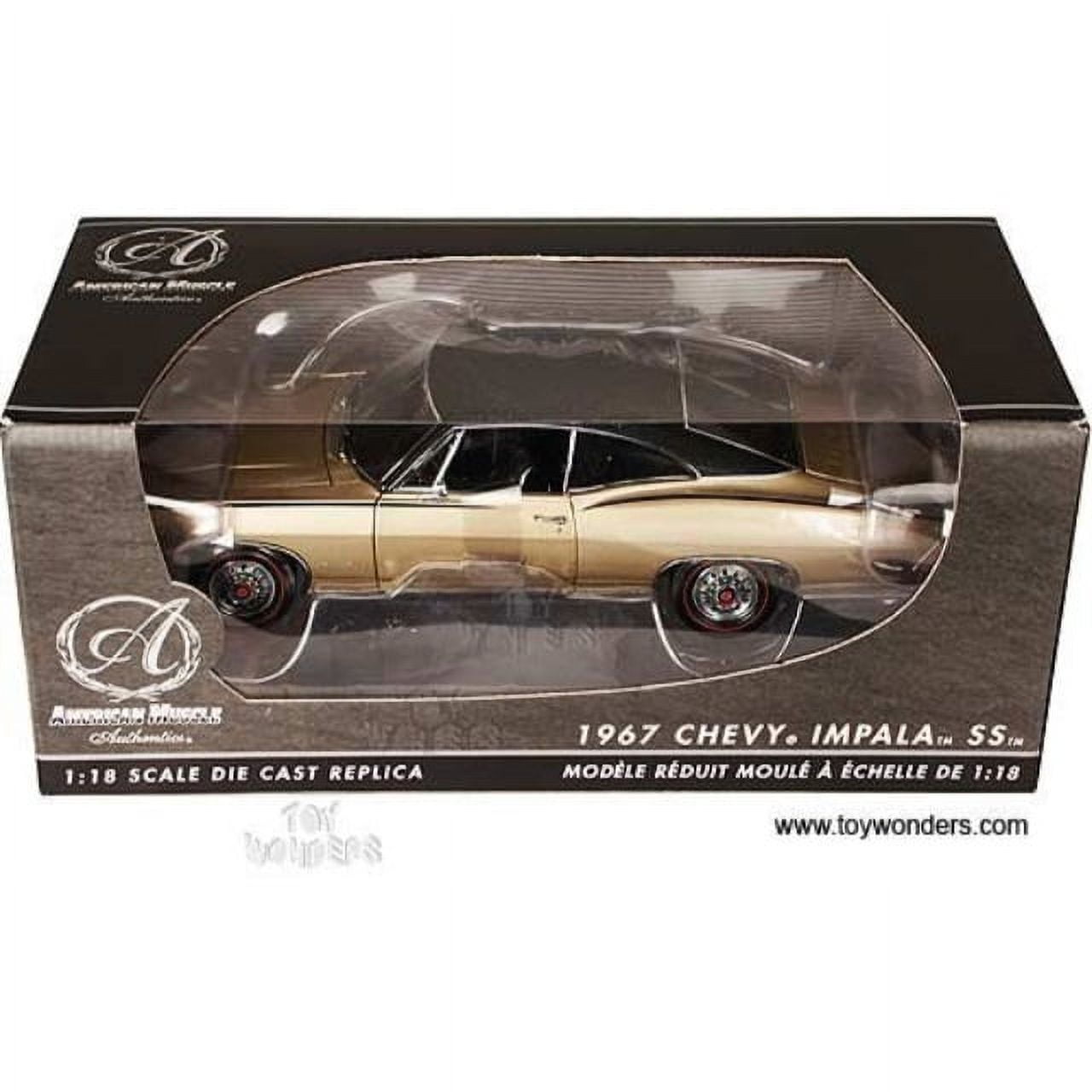 Cc39392 Rc2 Ertl Authentics Chase Car Chevy Impala Ss Hard Top