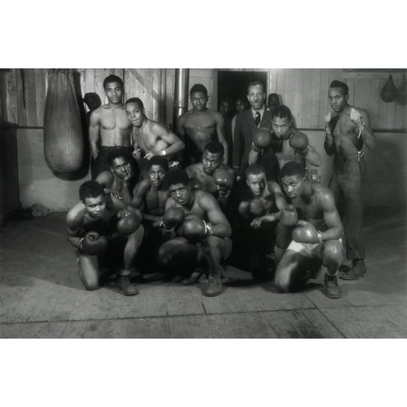 Ccc Boxing Team Of Company 2603 History (36 x 24)