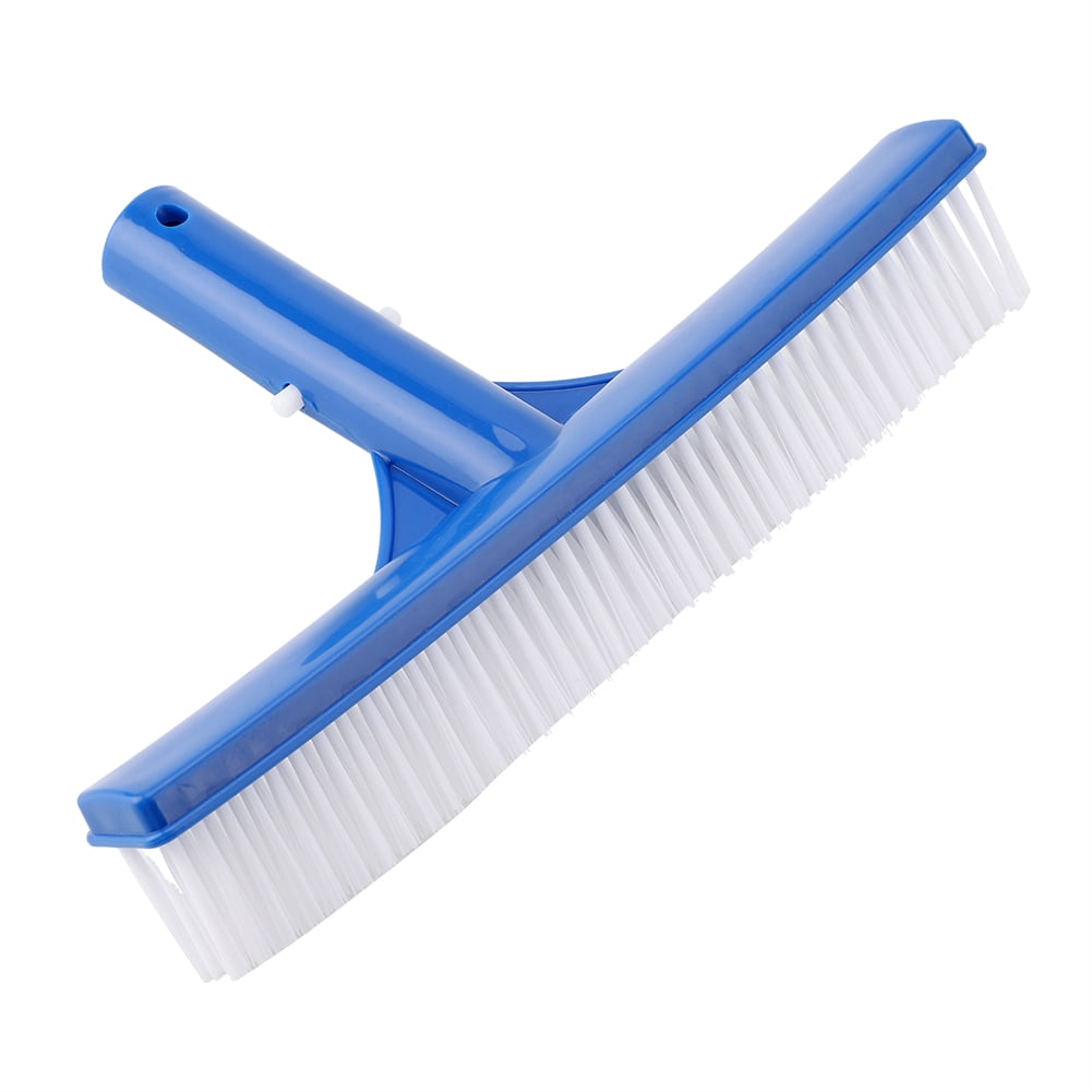 Cccanaooolceie 10in Plastic Swimming Pool Brush Cleaning Dirt Moss Pond