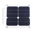 Cccanaooolceie 13W 5V Monocrystalline Solar Panel Battery Charger MP3