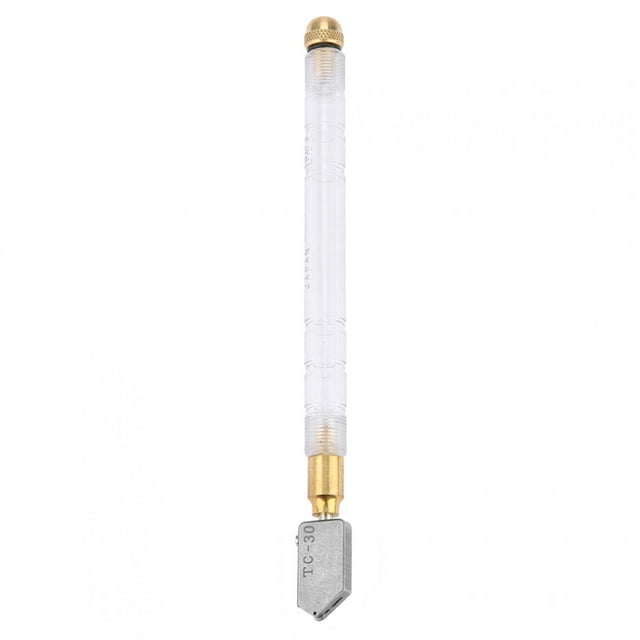 Cccanaooolceie Oil Feed Glass Cutter Professional Plastic Handle Glass