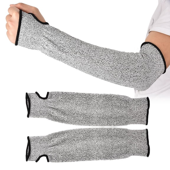 Ccdes Anti Abrasion Sleeve,Level 5 Cut Resistant Arm Sleeve Burn Protective Anti Abrasion Safety Arm Guard, Anti Cut Sleeve