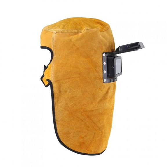 Ccdes   Heat Resistant Breathable Welding Helmet  with Lens, Breathable Welding Helmet, Leather Welding Protect