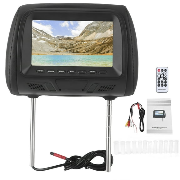Ccdes High Efficient Portable Car Video Monitors with Stand Rod, ABS Black, 9.8 x 5.1 x 7.1 Inches