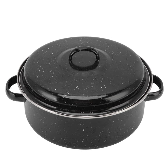 Ccdes Nonstick Roasting Pan with Lid for Household Iron Cover