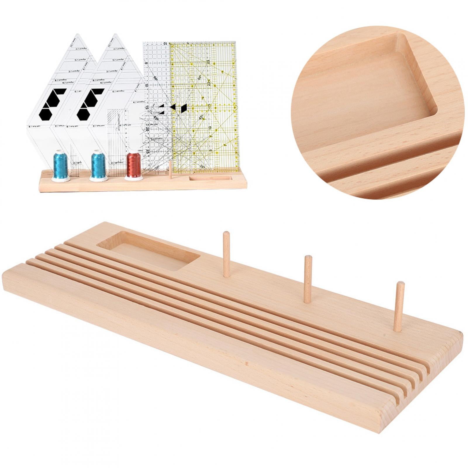 Ccdes Quilting Ruler Holder Spools Rack Storage Organizer Stand DIY