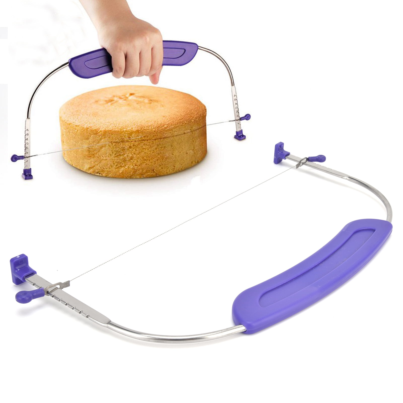 Ccdes Stainless Steel Cake Cutter With AntiSlip Handle Cake Cutting