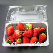 Ccdes Transparent Disposable Food Storage Container  25 Count